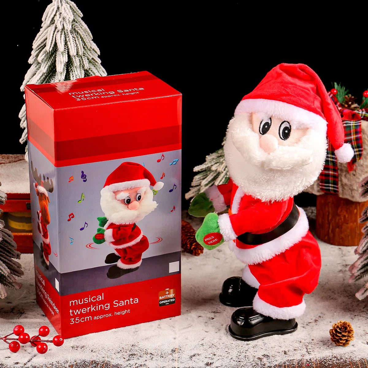 Electric Dancing Santa Toy